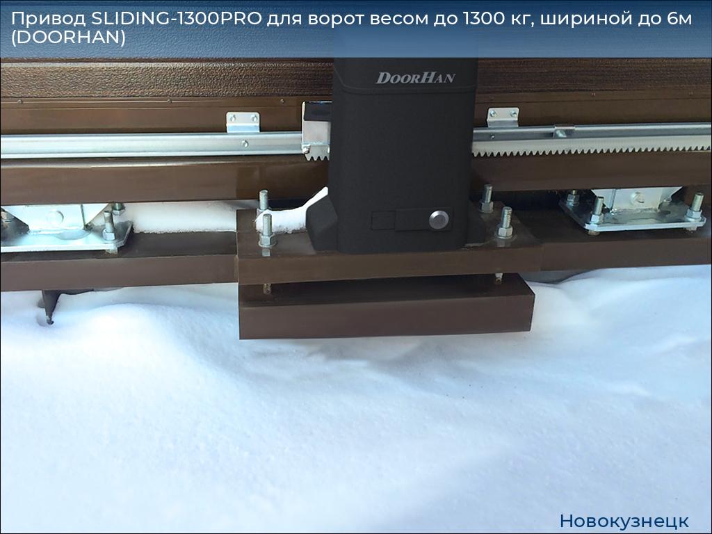 Привод SLIDING-1300PRO для ворот весом до 1300 кг, шириной до 6м (DOORHAN), novokuznetsk.doorhan.ru